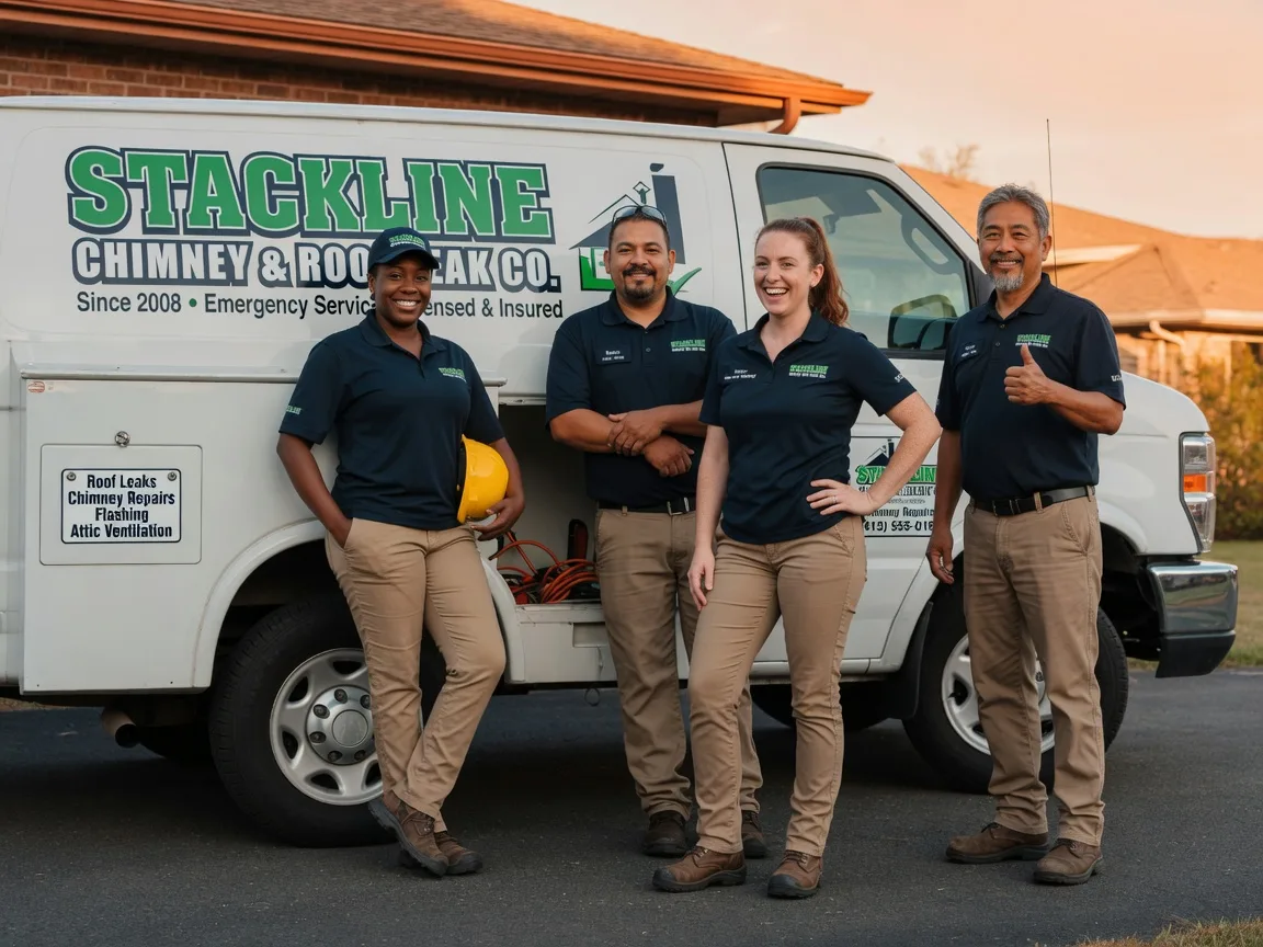 Chimney flashing repair company in Pecks Mill, WV